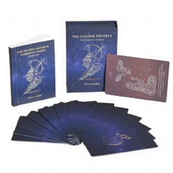 Custom tarot cards upscale laser paper tarot cards with guidebook lady casual divination plays tarot cards