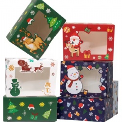 High Quality Christmas Eve Gift Box Favour Present Gifts Candy Boxes